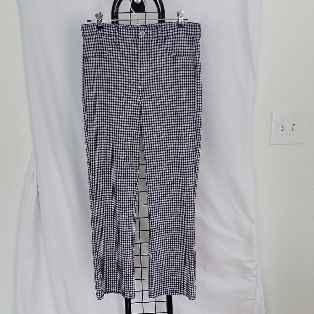 American Eagle Pants, 6, Black/White Checker. - Picture 1 of 13
